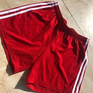 Adidas soccer tracksuit shorts
